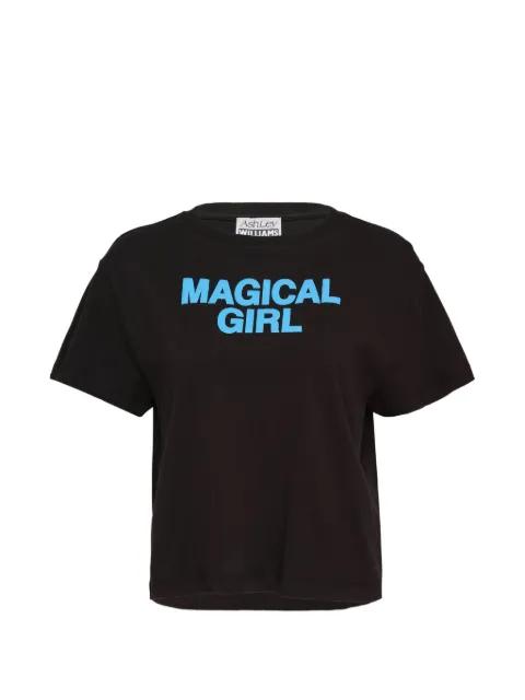 Magical Girl cropped T-shirt by ASHLEY WILLIAMS