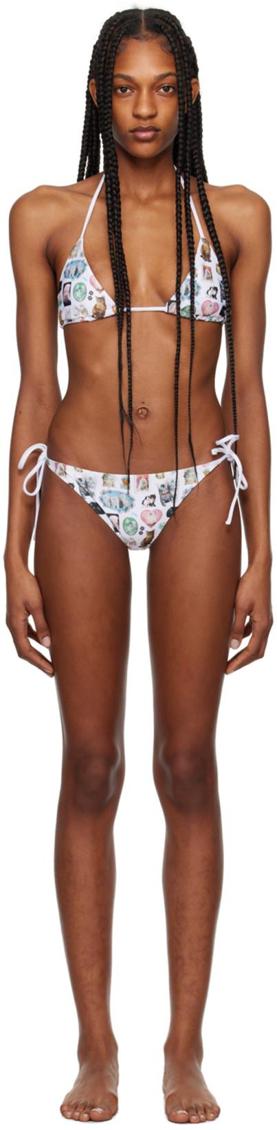 White Cats Bikini by ASHLEY WILLIAMS