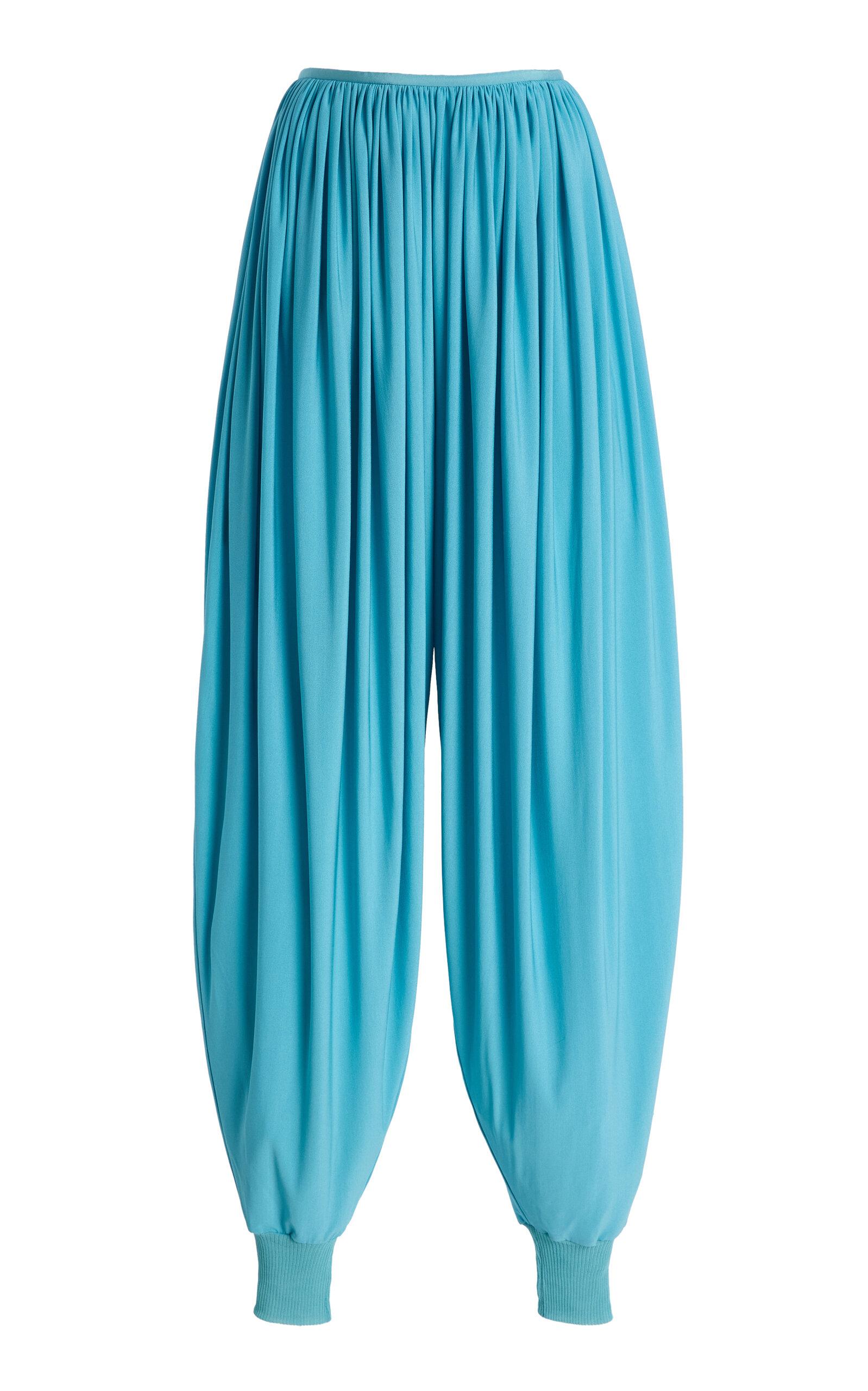 Ashlyn Grayson Gathered Jersey Pants - Moda Operandi by ASHLYN