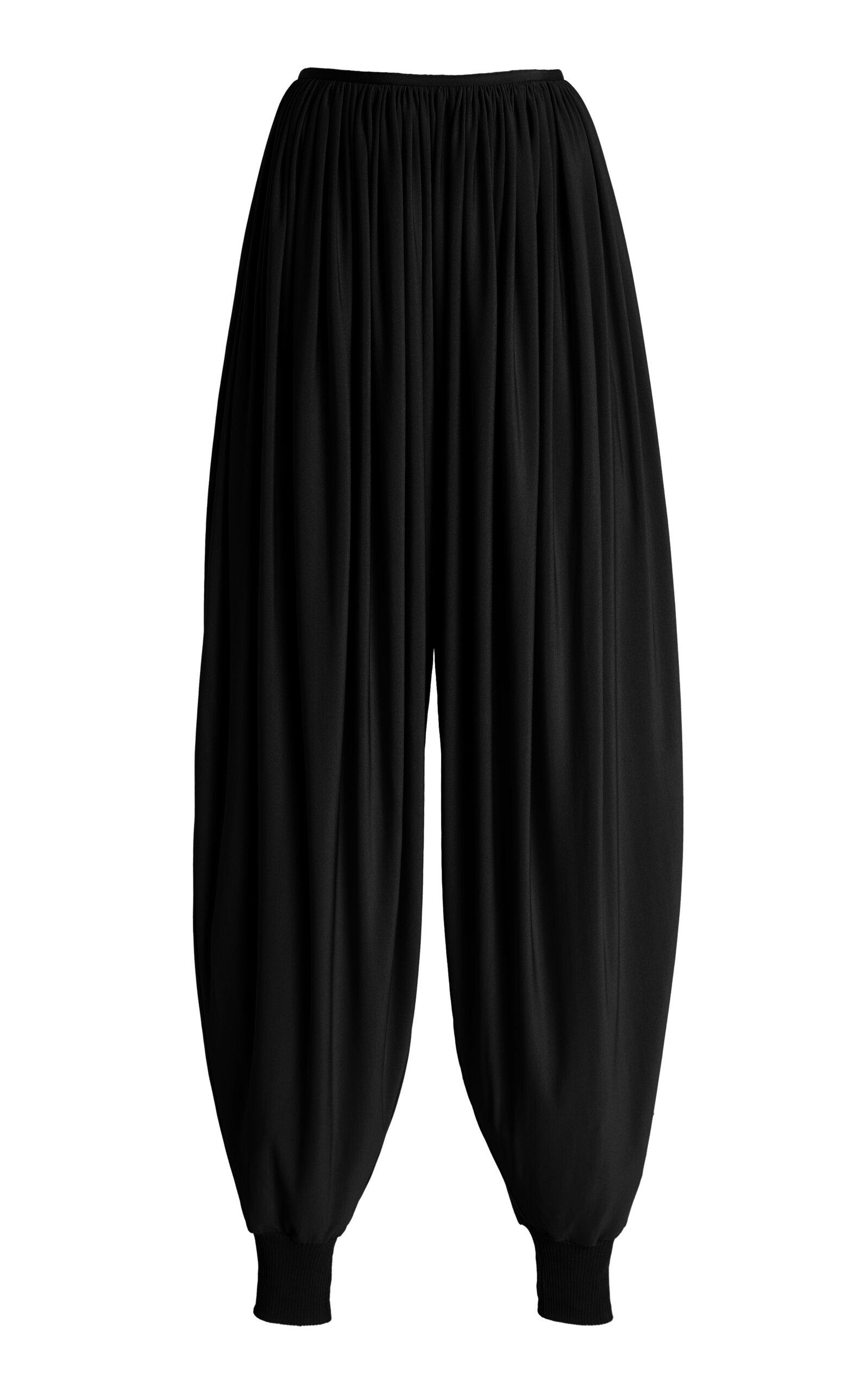 Ashlyn Grayson Gathered Jersey Pants - Moda Operandi by ASHLYN