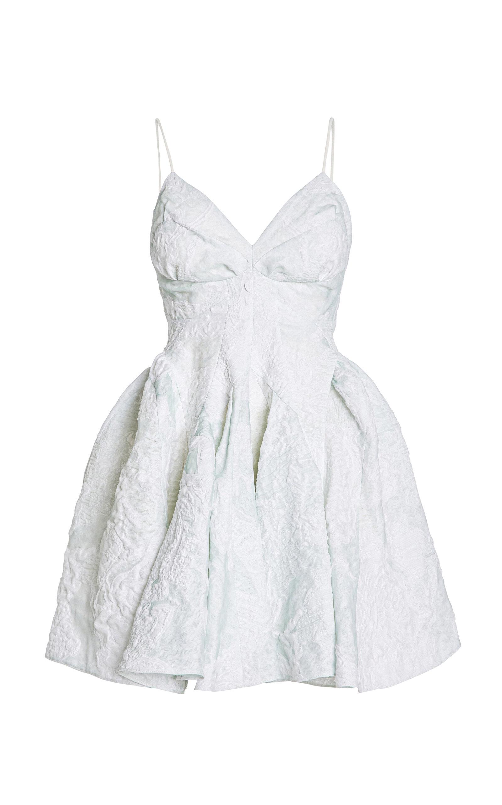 Ashlyn Perry Silk Jacquard Mini Dress - Moda Operandi by ASHLYN