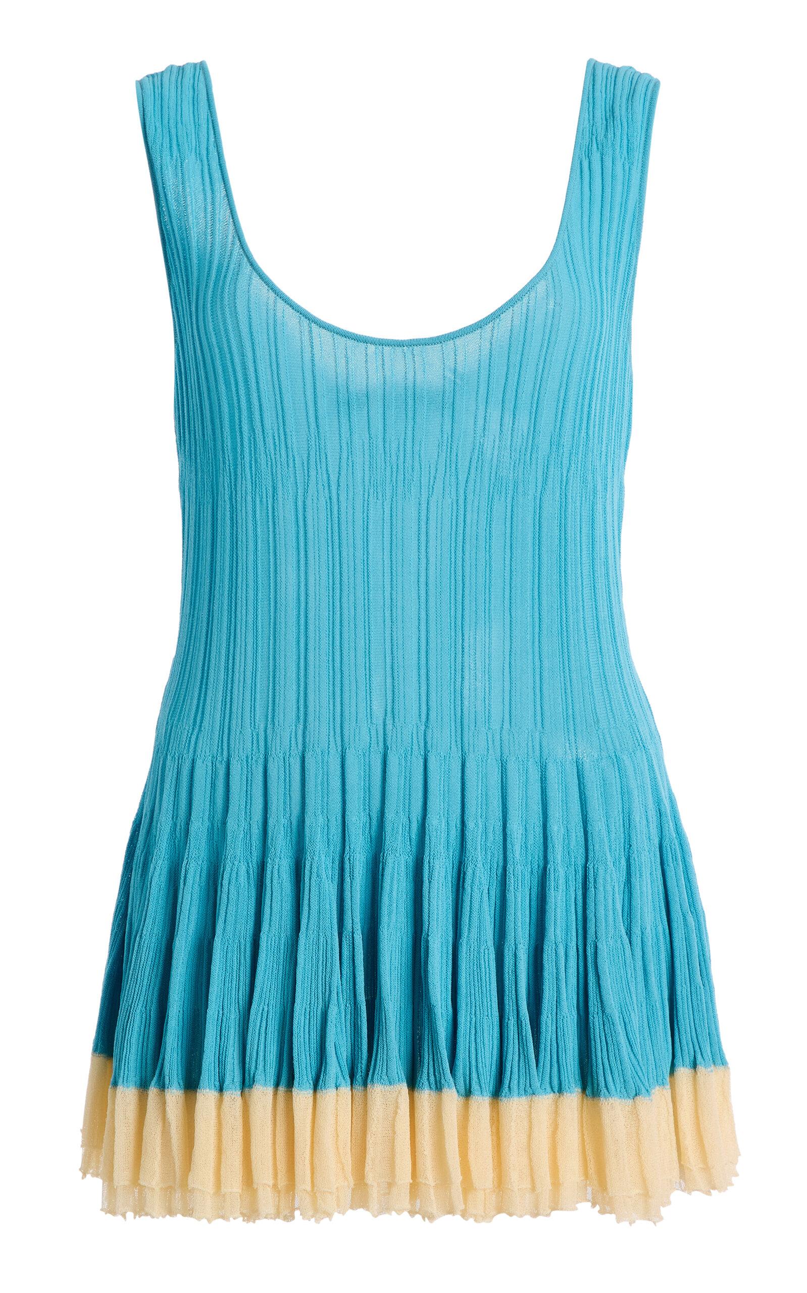 Ashlyn Shino Layered Knit Tank Top - Moda Operandi by ASHLYN