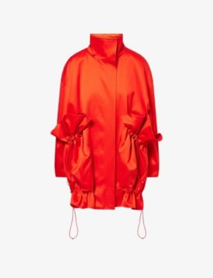 Chandra Cocoon Cotton Coat by ASHLYN