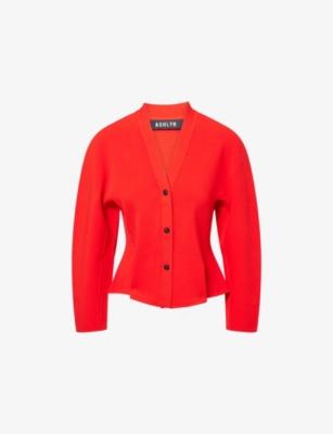 Henry Peplum Knitted Cardigan by ASHLYN