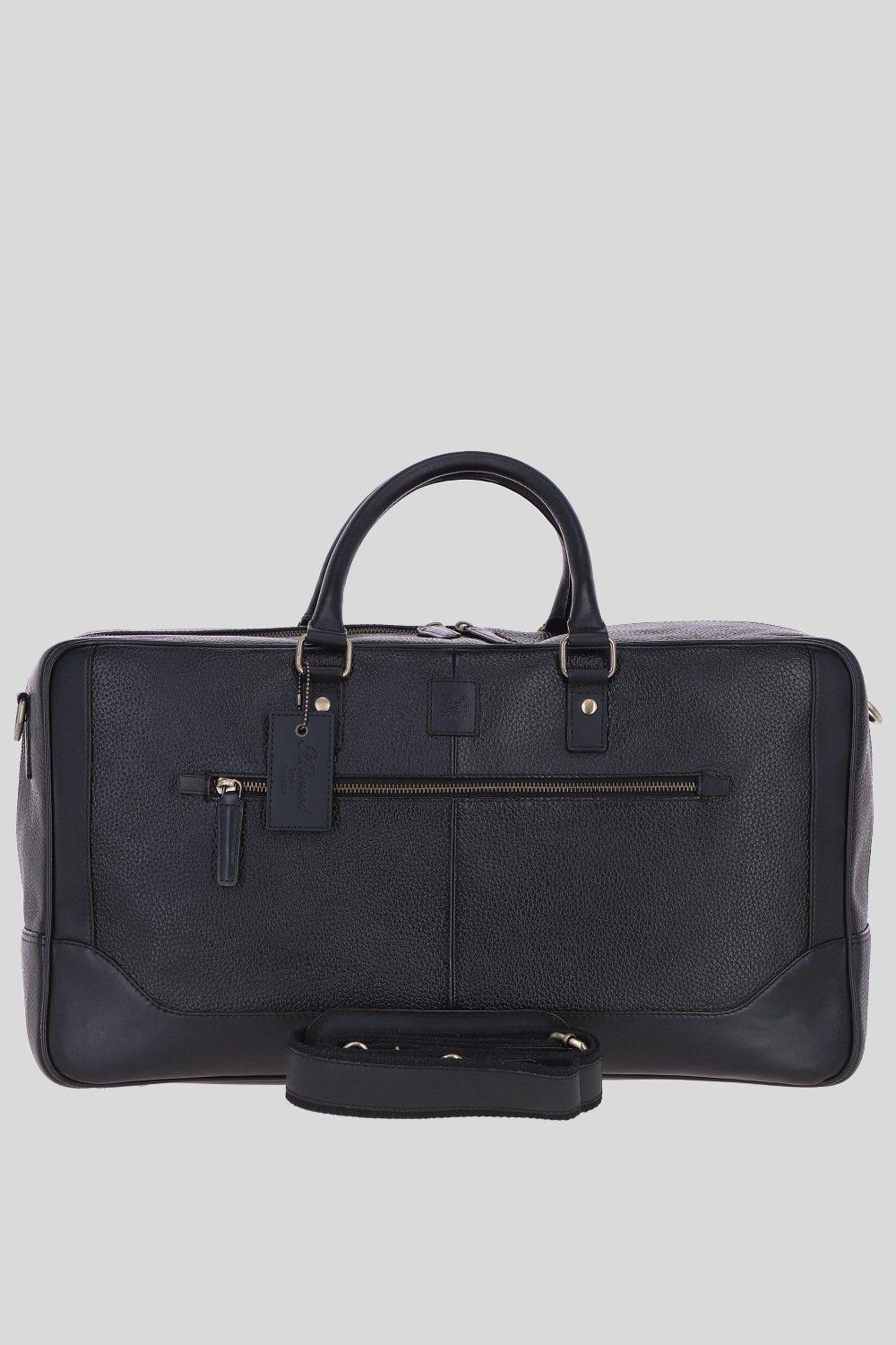 'Calvin' Real Leather Holdall Weekend Bag by ASHWOOD LEATHER