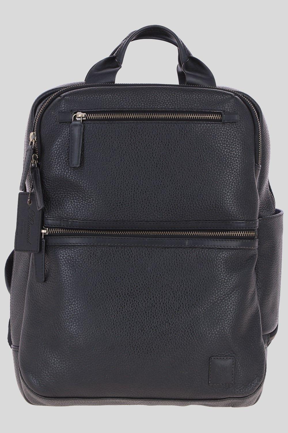 'Jordan' Real Leather Backpack by ASHWOOD LEATHER
