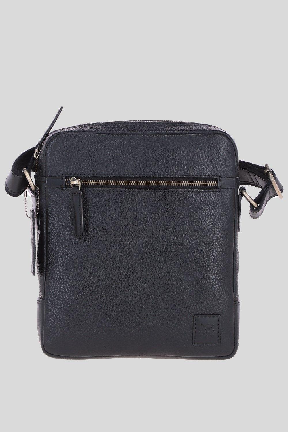 'Logan' Real Leather Messenger Bag by ASHWOOD LEATHER