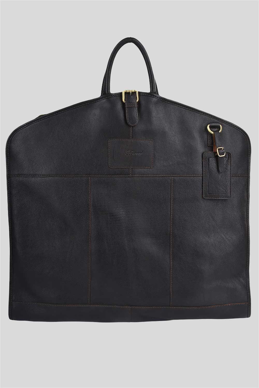'Matteo' Real Leather Suit Carrier  Harper by ASHWOOD LEATHER