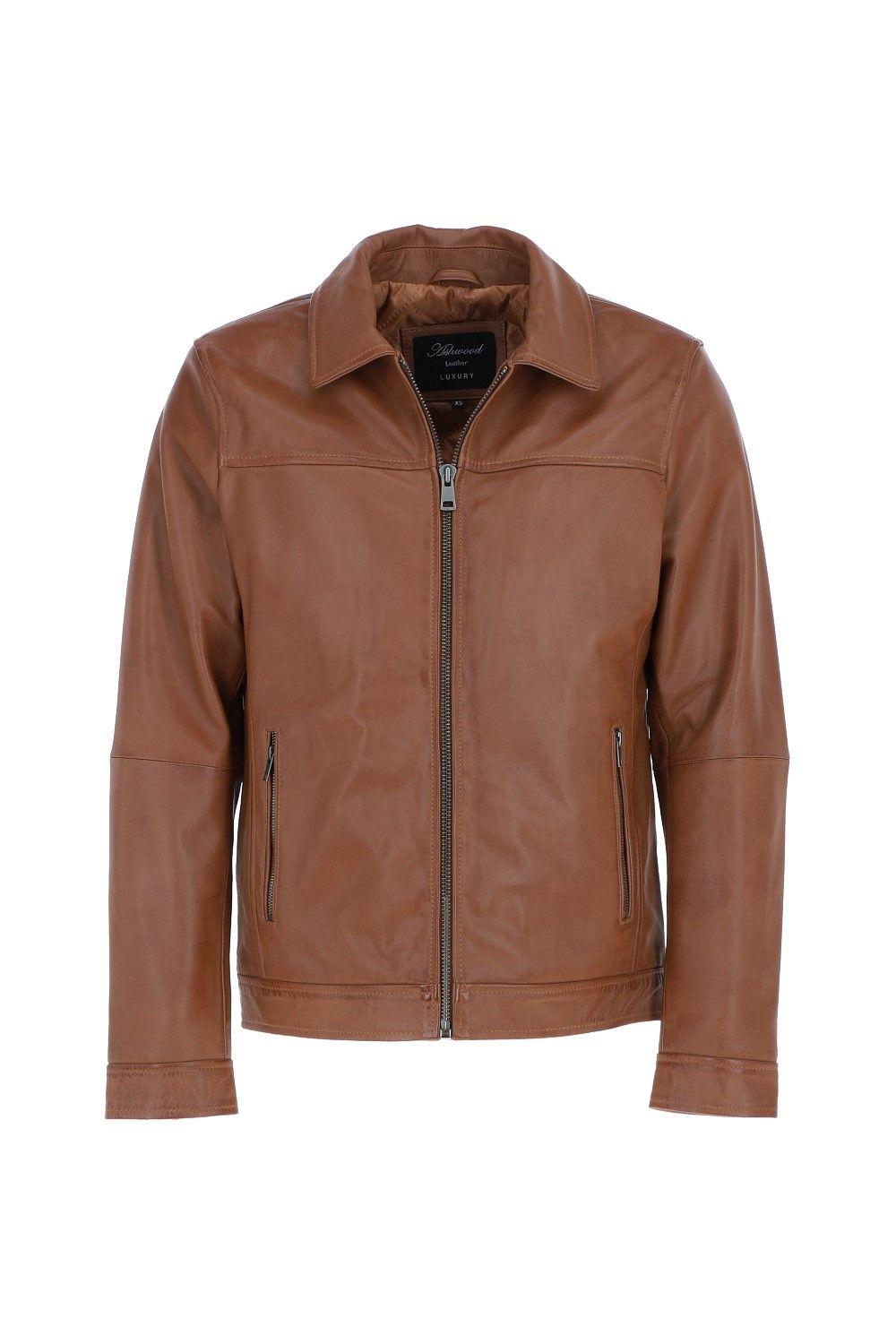 Real Leather Brando Jacket by ASHWOOD LEATHER