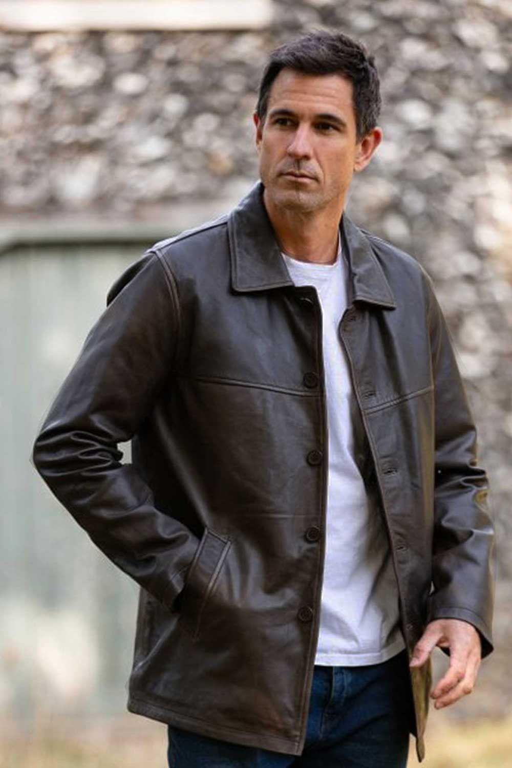'Reefer' Classic Real Leather Jacket by ASHWOOD LEATHER