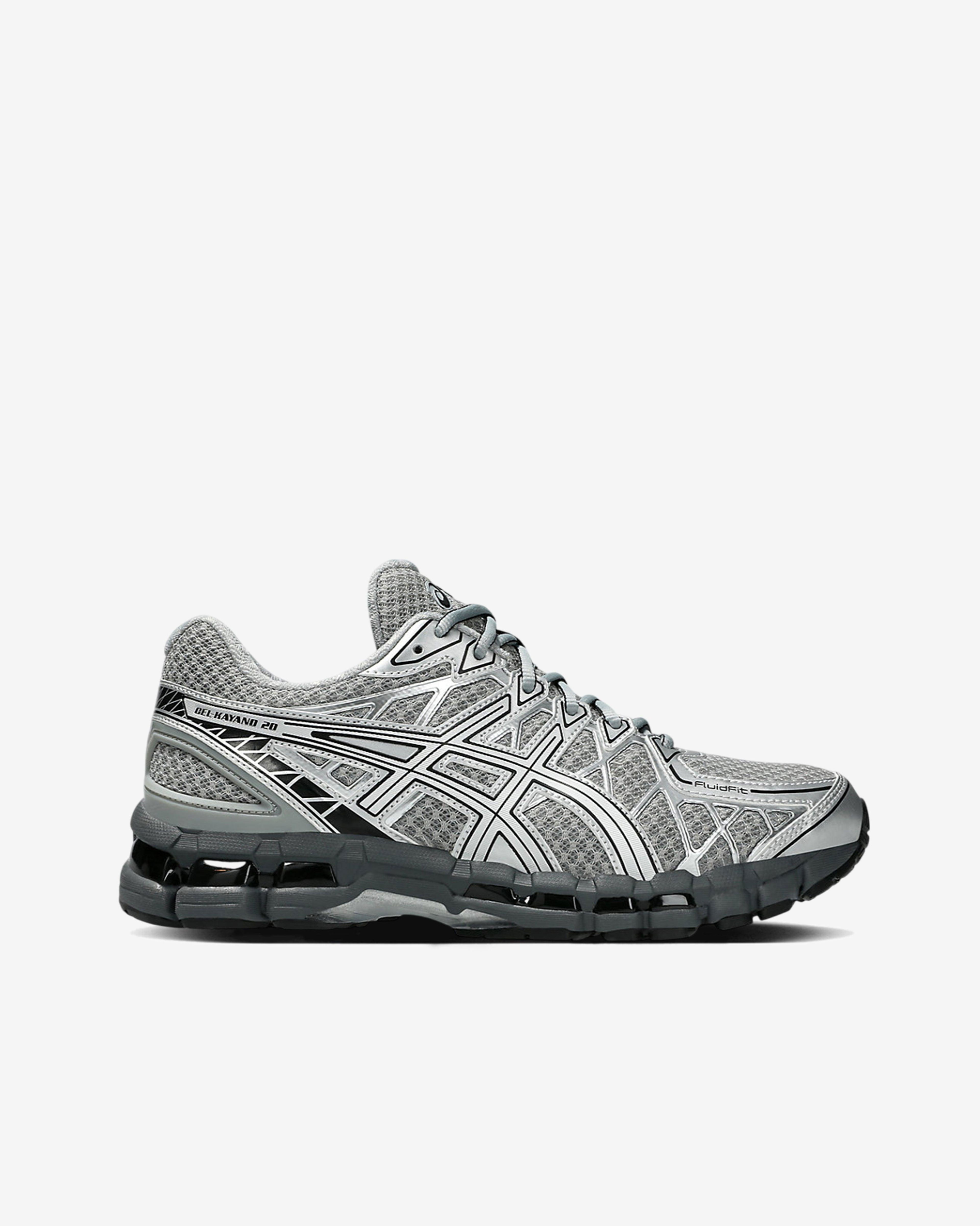Asics - Men's Gel-Kayano 20 Sneakers - (Gravel/Pure Silver) by ASICS Asics - Men's Gel-Kayano 20 Sneakers - (Gravel/Pure Silver) by ASICS