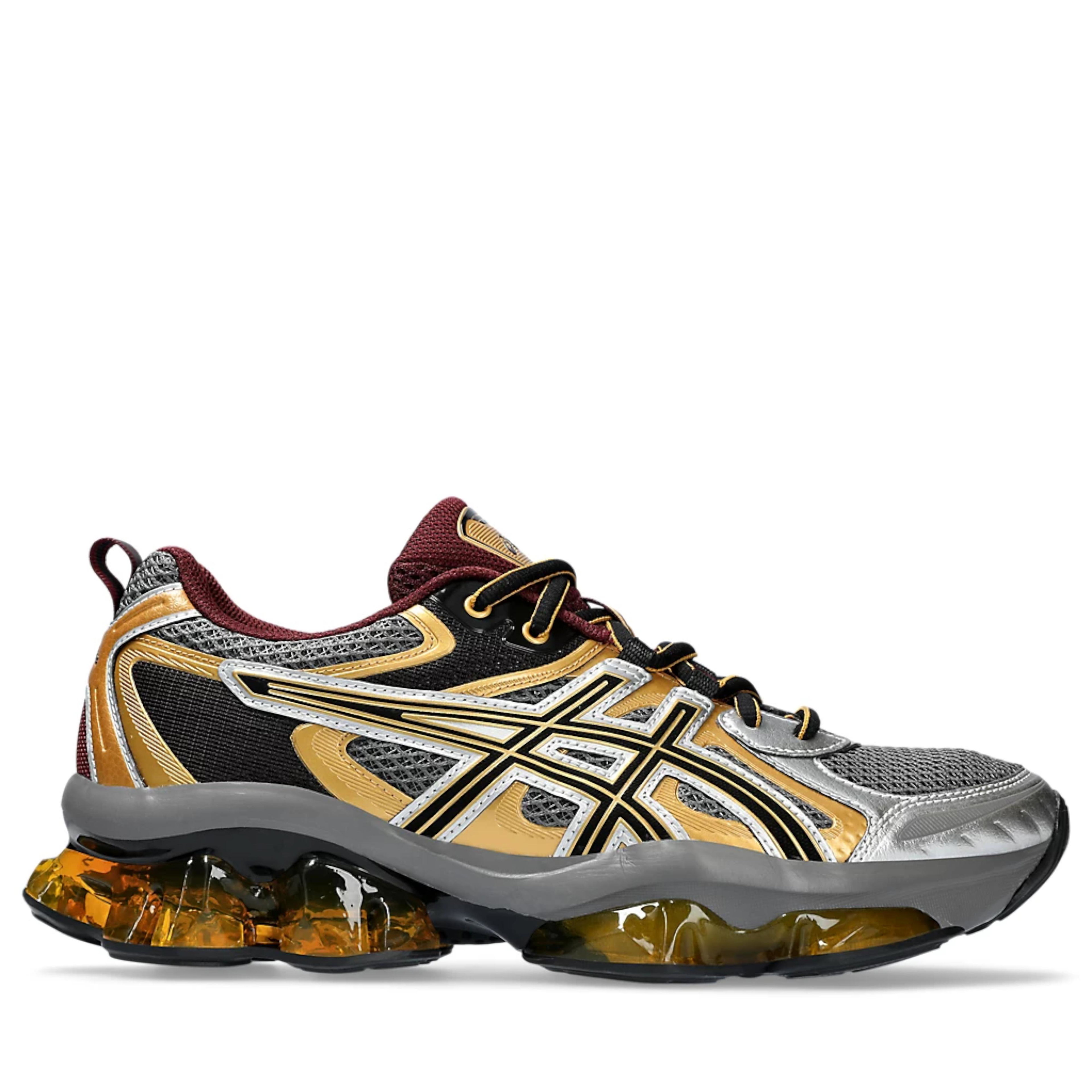 Asics - Men's Gel-Quantum Kinetic - (Carbon/Pure Gold 1203A270-021) by ASICS