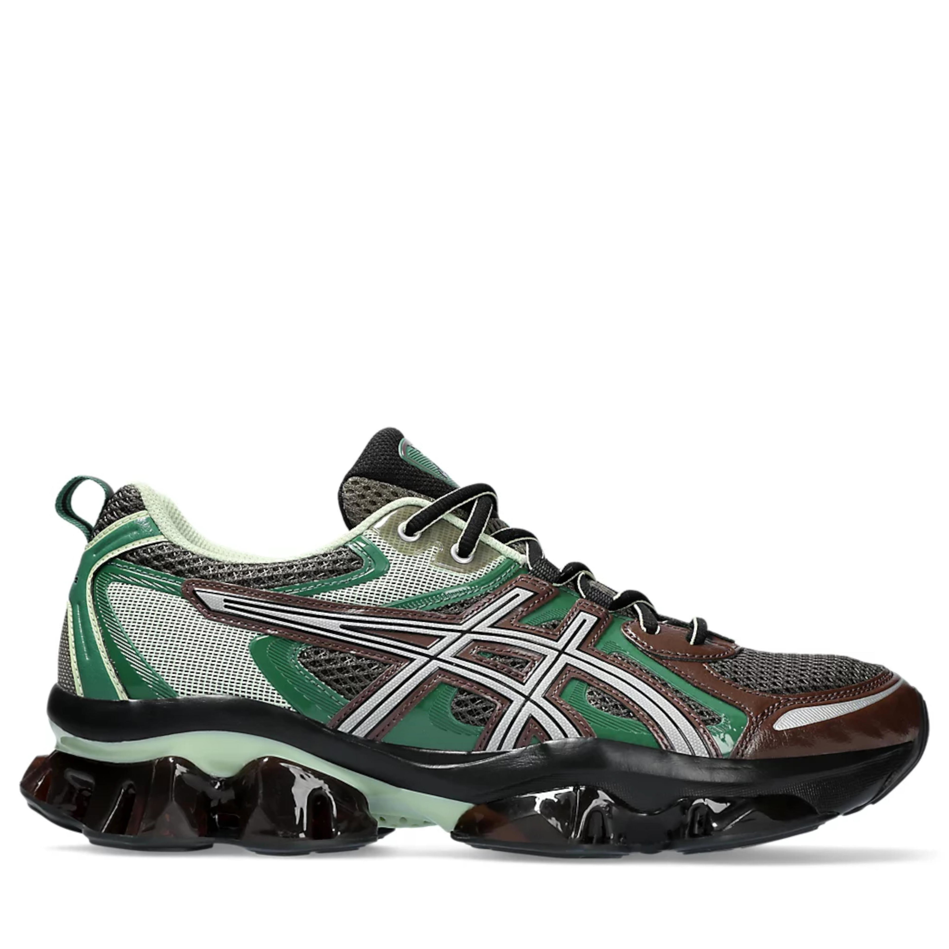 Asics - Men's Gel-Quantum Kinetic - (Dark Sepia/Shamrock Green 1203A270-251) by ASICS