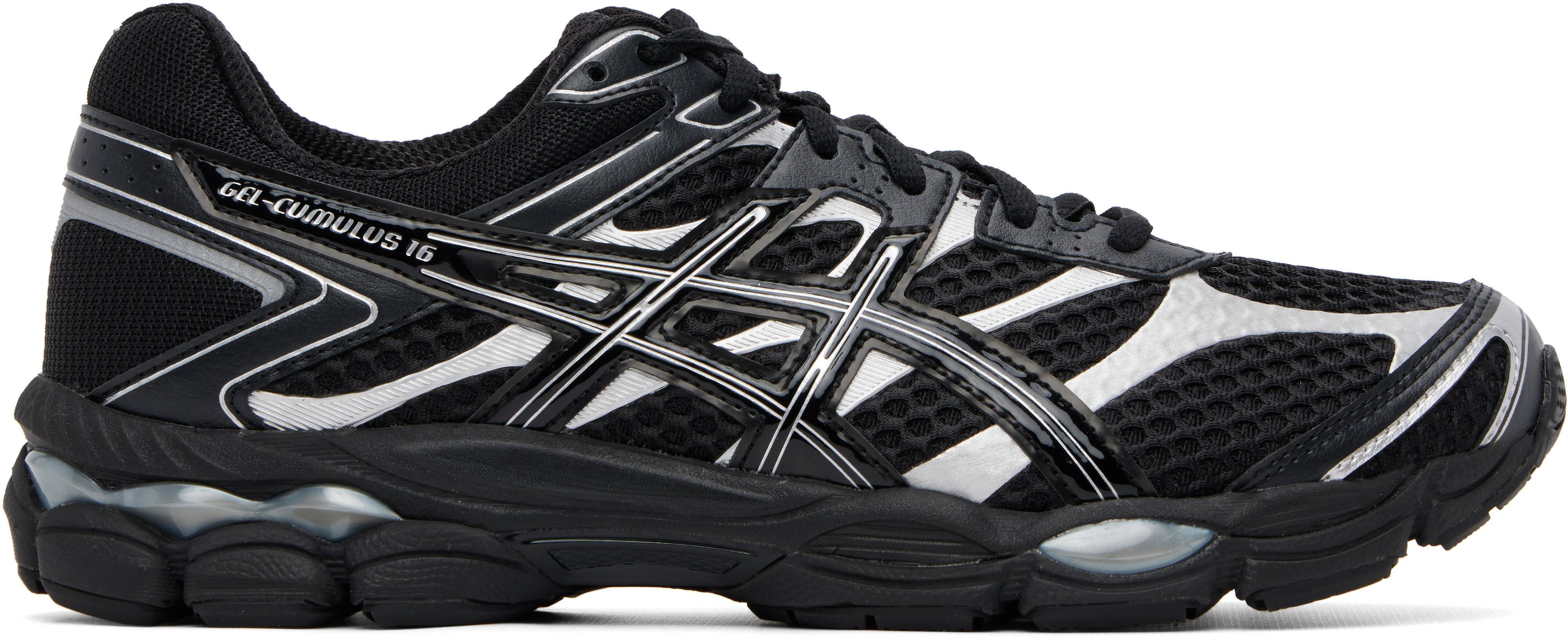 Black & Gray Gel-Cumulus 16 Sneakers by ASICS