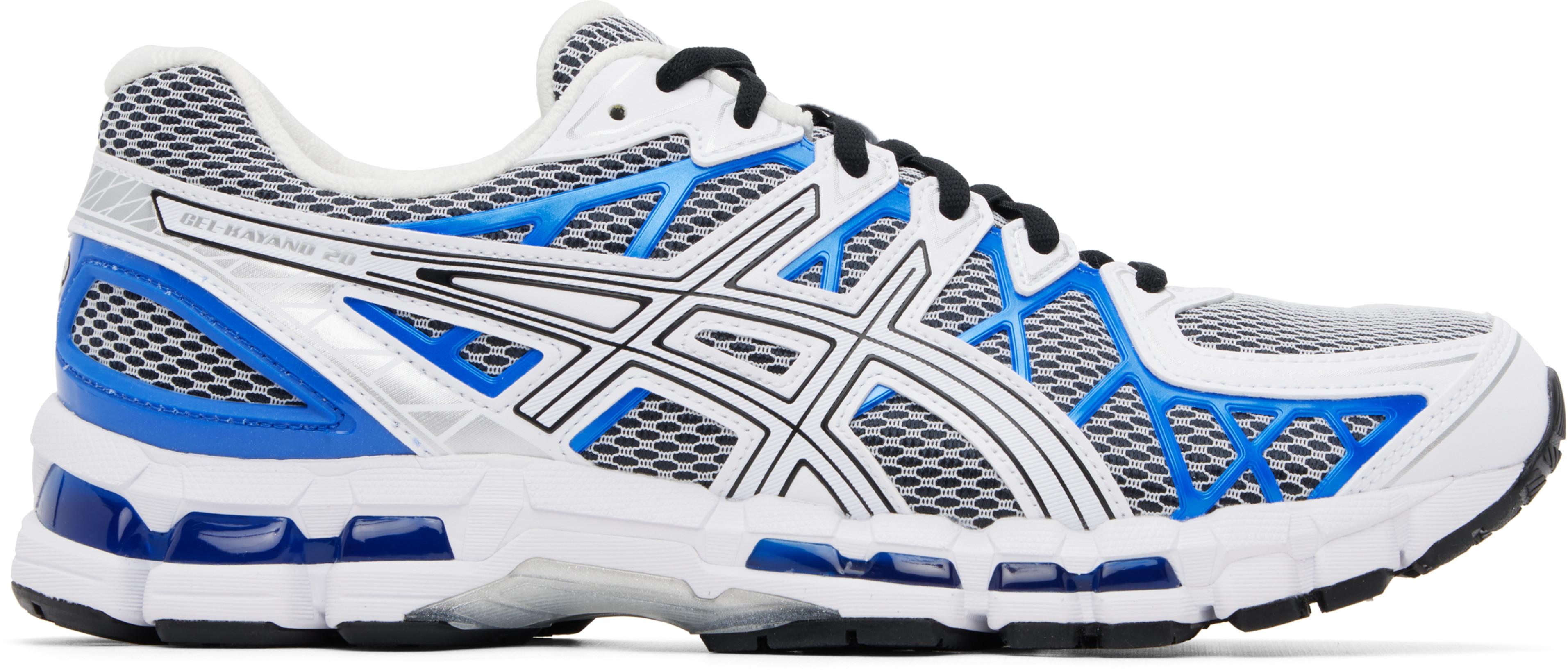 Blue & White Gel-Kayano 20 Sneakers by ASICS