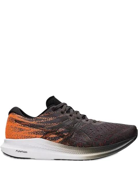 EvoRide 3 "Obsidian Grey/Shocking Orange/Black" sneakers by ASICS
