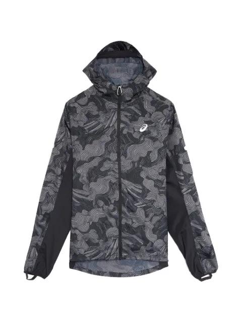 Fujitrail graphic-print jacket by ASICS