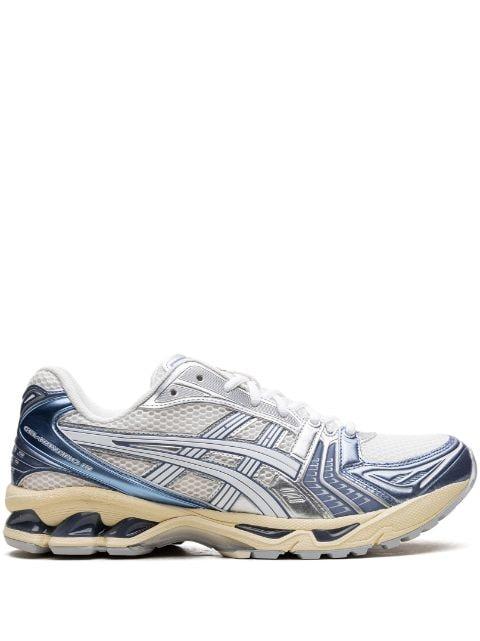 GEL-KAYANO 14 "Metallic Blue" sneakers by ASICS