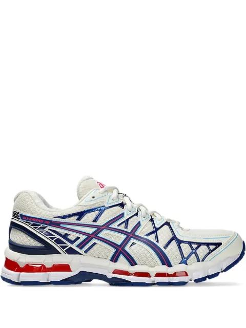 Gel Kayano 20 "Cream/Deep Marine" sneakers by ASICS