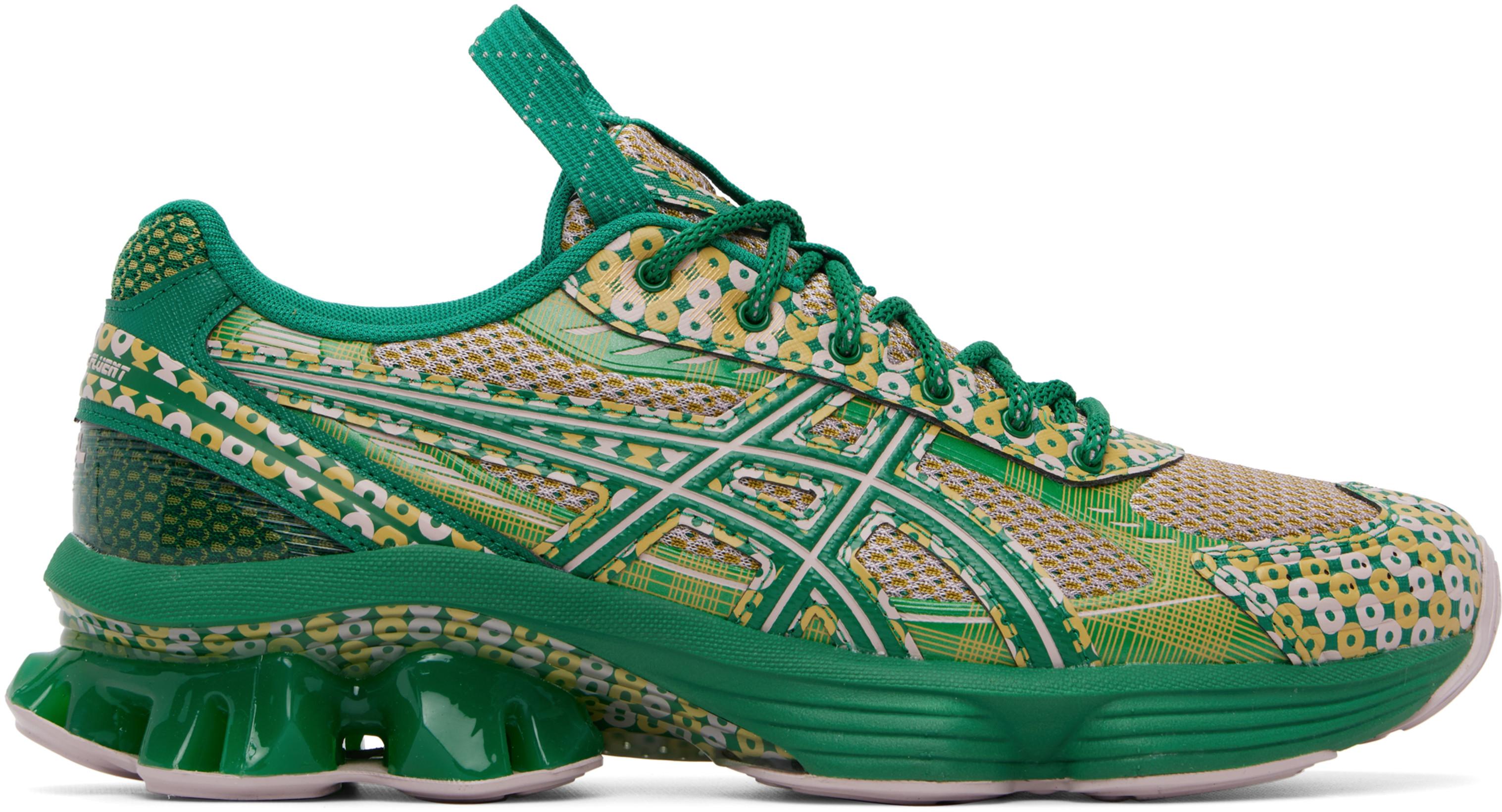 Green Kiko Kostadinov Edition US7-S Gel-Kinetic Fluent Sneakers by ASICS
