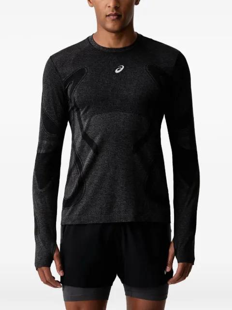 Road Seamless logo-print thumb-slot T-shirt by ASICS
