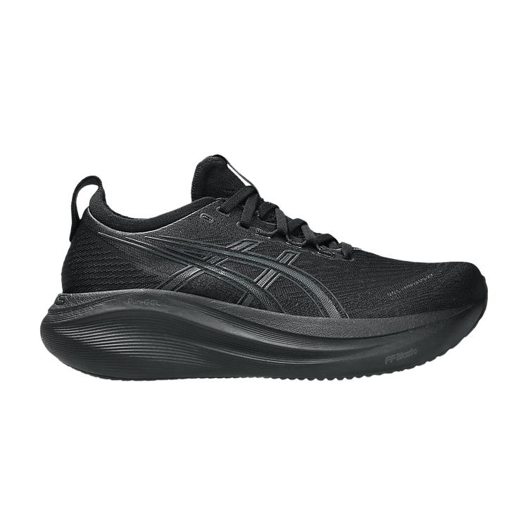 Womens Gel Nimbus 27 'Black Graphite Grey' by ASICS