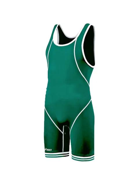 logo-lettering playsuit by ASICS