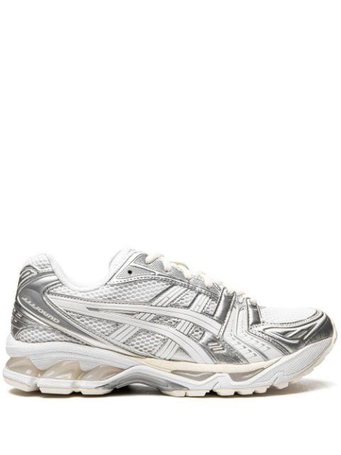 x JJJJound Gel-Kayano 14 "Silver/White" sneakers by ASICS