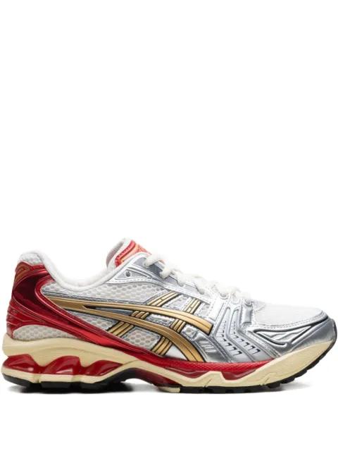 x Politics GEL-KAYANO™ 14 "Cream/Pure Gold" sneakers by ASICS