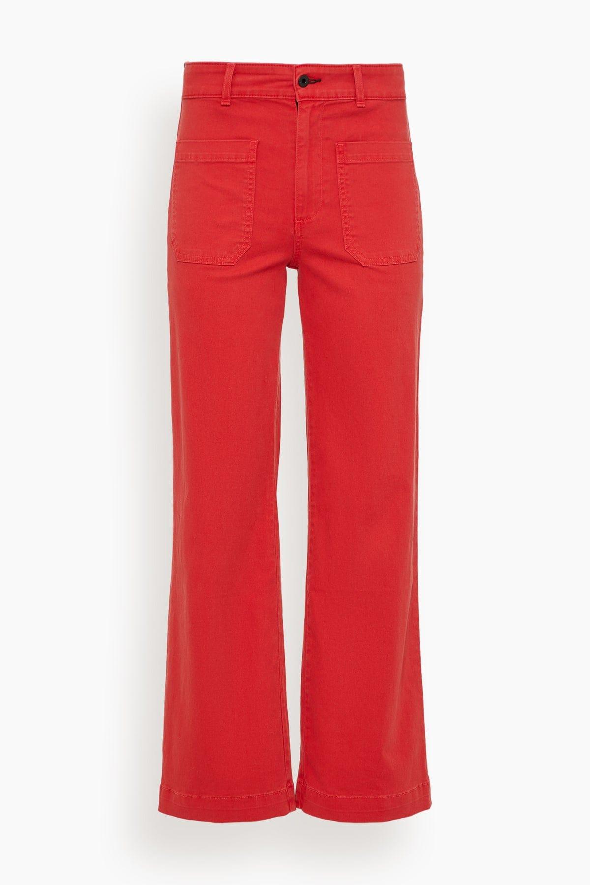 Sailor Pant in Lips Red by ASKK N Y