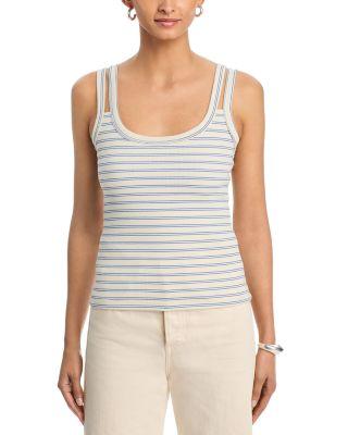 Double Strap Tank Top by ASKK NY