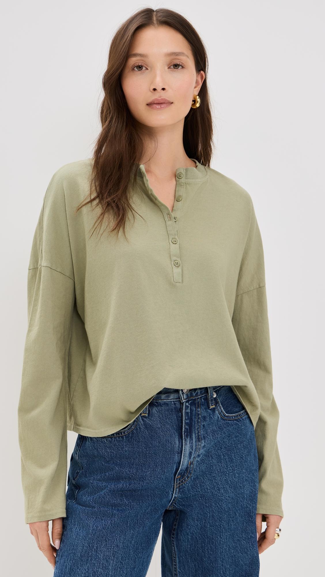 Relaxed Henley by ASKK NY