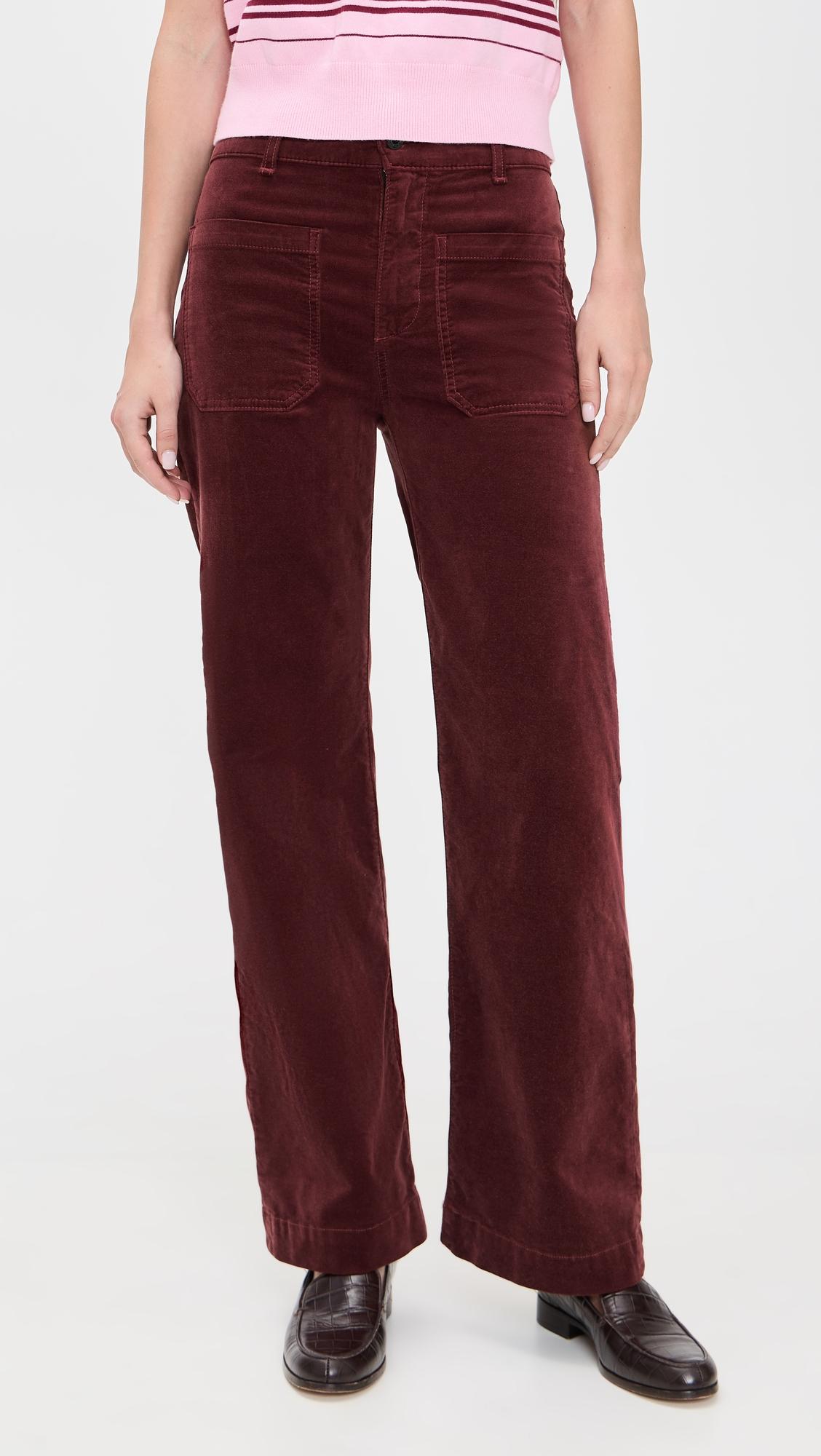Sailor Velvet Pants by ASKK NY
