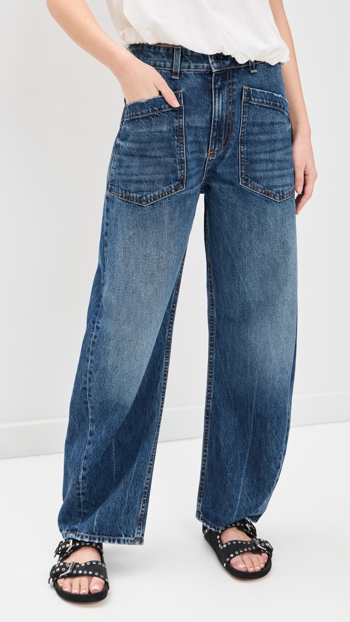 Twisted Barrel Jeans by ASKK NY