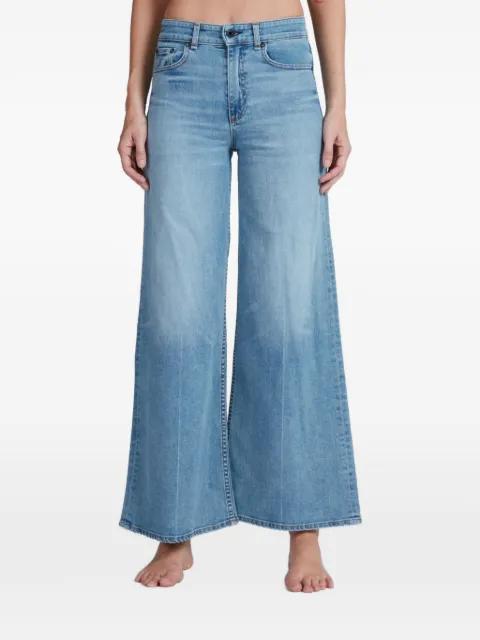 faded wide-leg jeans by ASKK NY