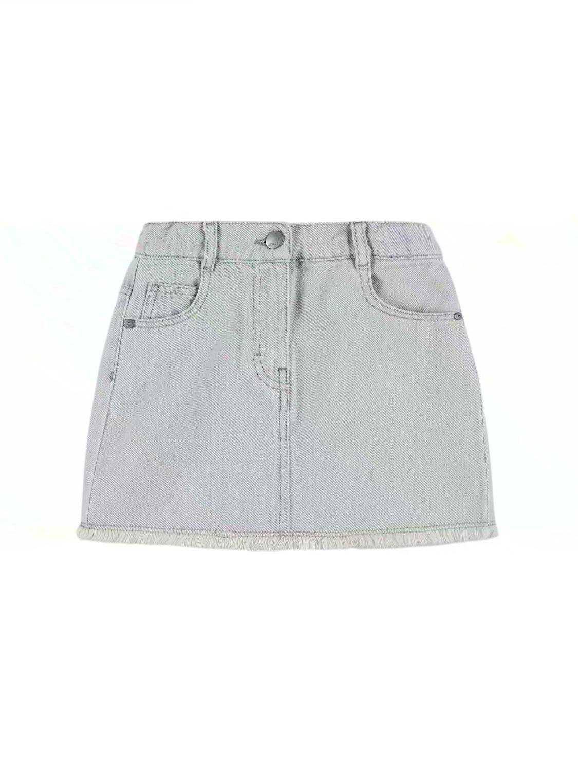 Cotton Denim Skirt by ASPESI