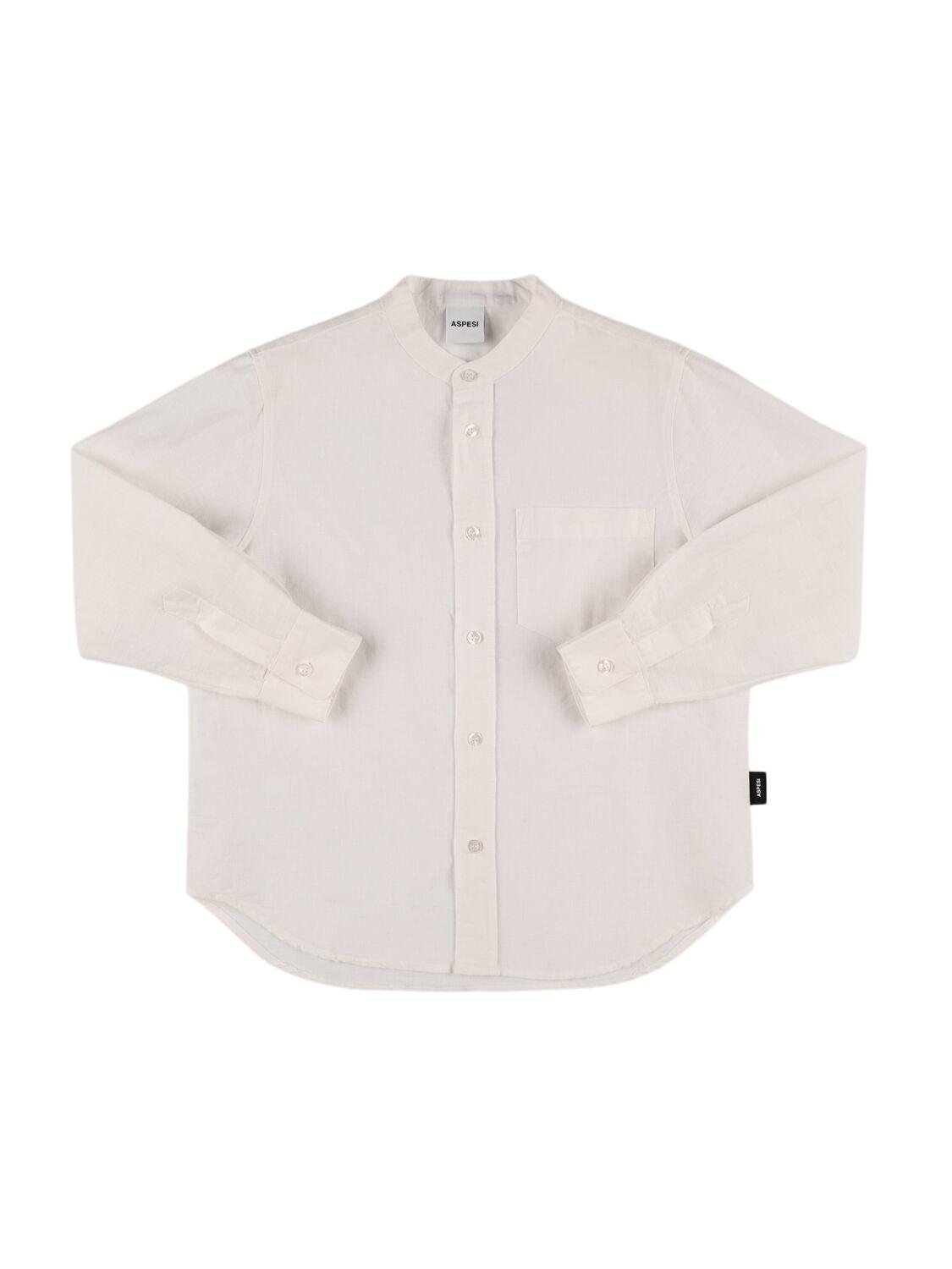 Cotton Poplin Shirt by ASPESI
