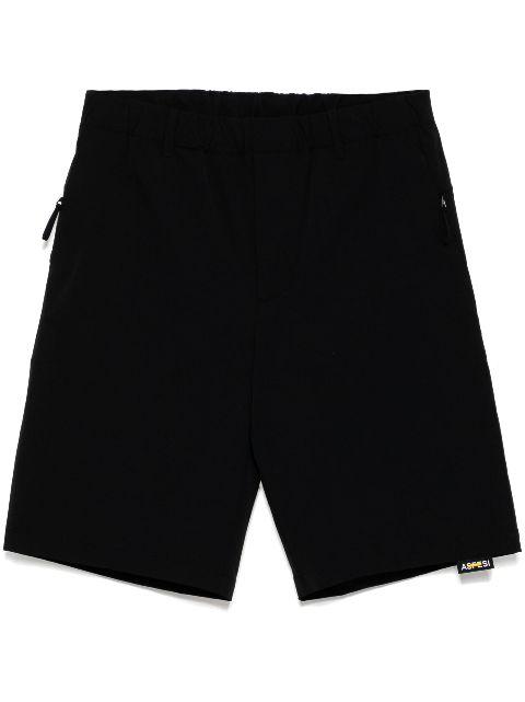 Linen garment dyed shorts by ASPESI