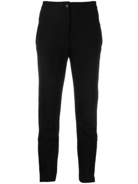 Slim-fit high-waisted trousers by ASPESI