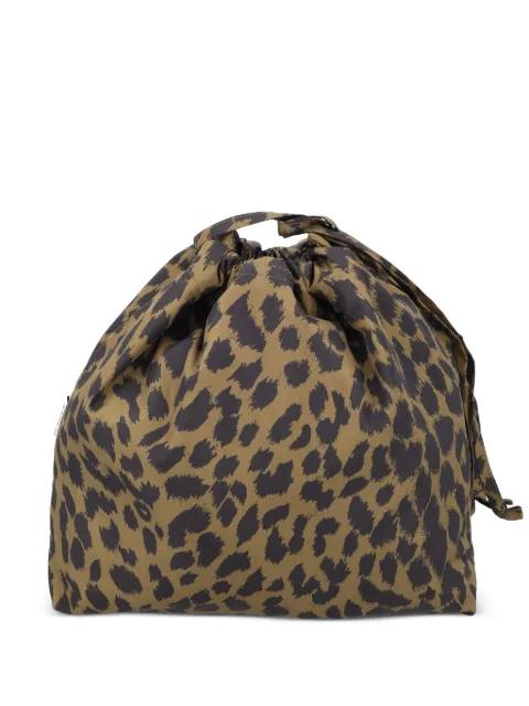animal-print tote bag by ASPESI