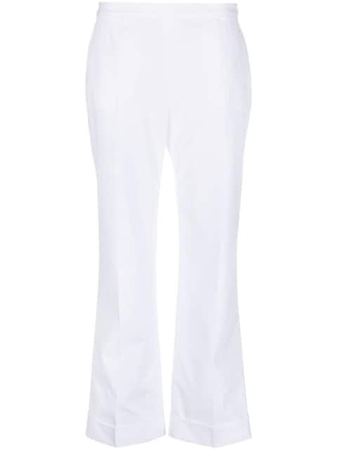 bootcut cropped trousers by ASPESI