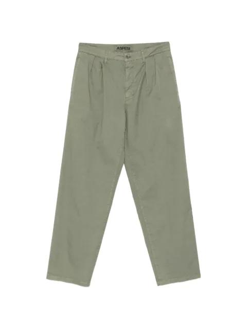 button-fasteing trousers by ASPESI