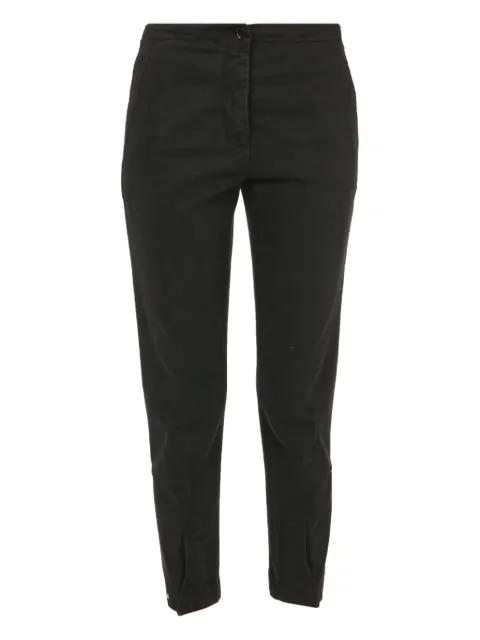 button-fastening cropped trousers by ASPESI