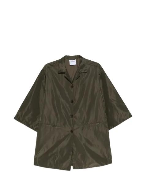 button-fastening short-sleeve coat by ASPESI