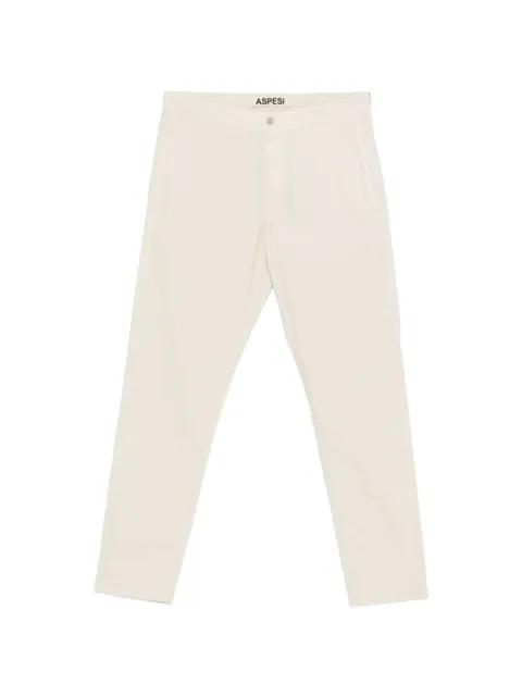 button-fastening trousers by ASPESI