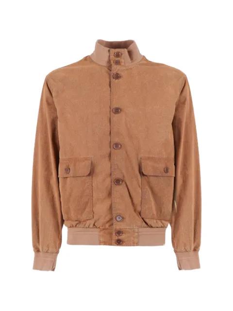 button flap jacket by ASPESI