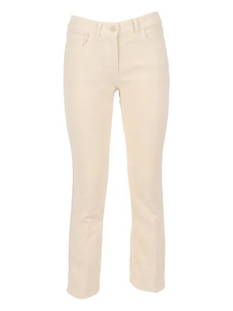 button straight-leg trousers by ASPESI