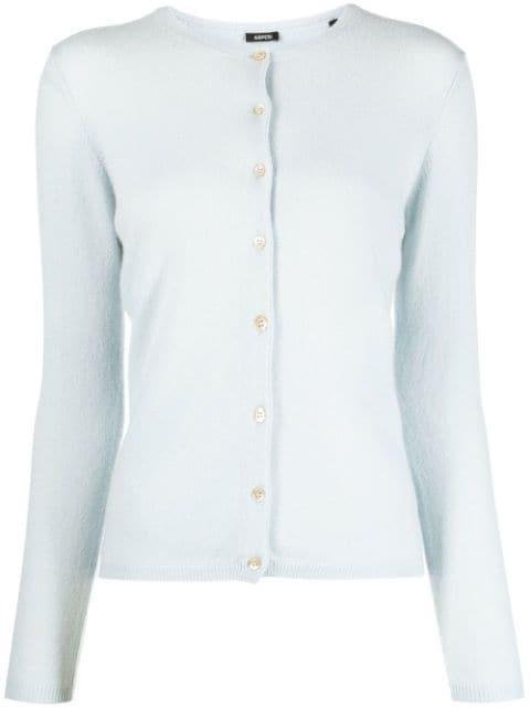button-up cashmere cardigan by ASPESI