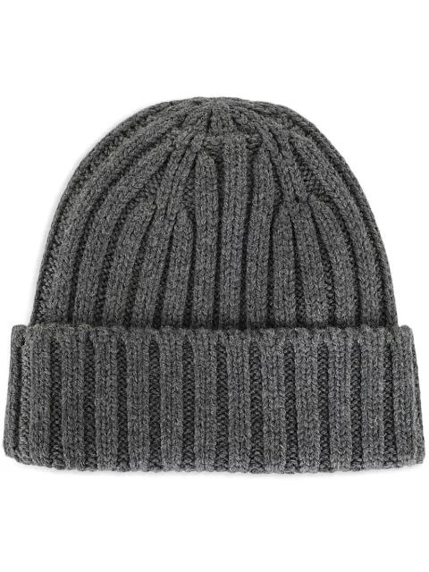 cable-knit beanie by ASPESI