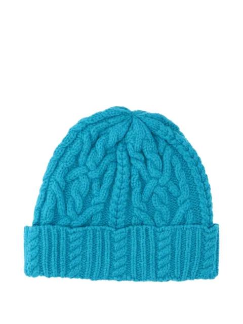 cable-knit beanie by ASPESI
